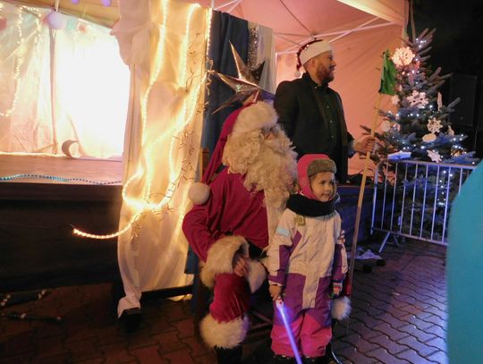 Mikołajkowe atrakcje na placu Barnima w Gryfinie