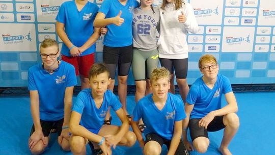 9 zawodników zdobyło aż 7 medali. KINDER + SPORT Festiwal Pływania 