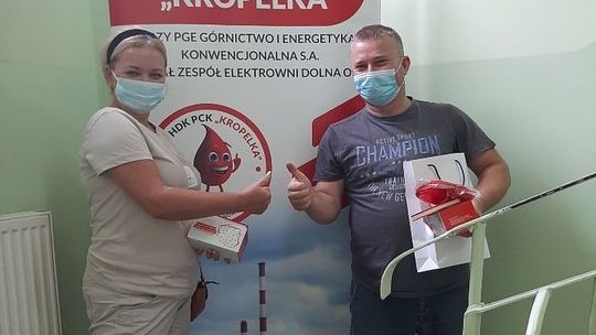 Akcja krwiodawcza energetyków i gryfinian Akcja krwiodawcza energetyków i gryfinian