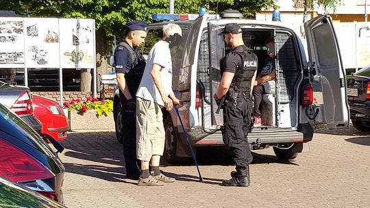 Akcja policji na placu Księcia Barnima I Akcja policji na placu Księcia Barnima I