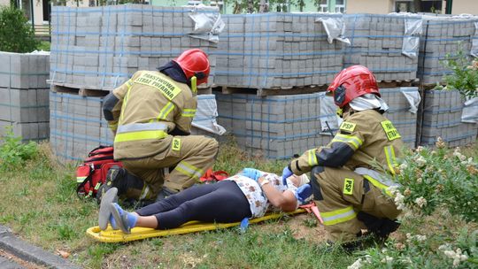Akcja strażaków w DPS. Jeden z pracowników nie zdążył się ewakuować