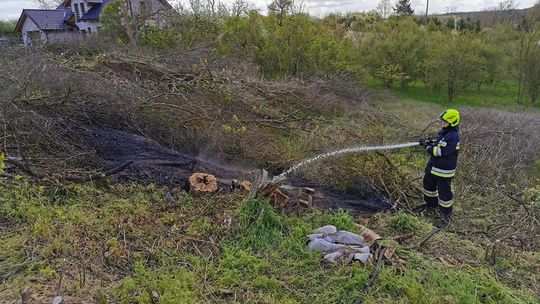Akcja strażaków zapobiegła niebezpieczeństwu