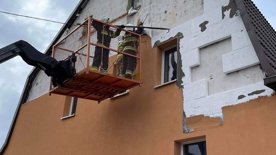 Akcje strażaków były mniej liczne, ale... Akcje strażaków były mniej liczne, ale...