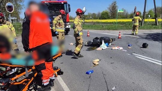 Akcje strażaków na drodze i nie tlyko