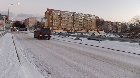 Atak zimy w Gryfinie