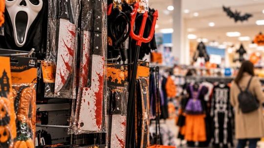 Tragedie w szkołach a Halloween. Sklepy wycofują zakrwawione noże i maski ze sprzedaży