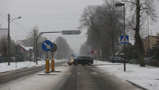 Auta tańczyły, jak na lodowisku Auta tańczyły, jak na lodowisku