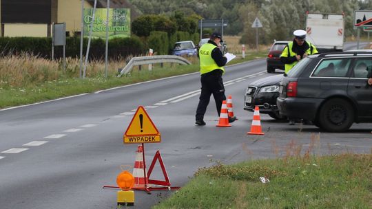 Auta zderzyły się z samego rana