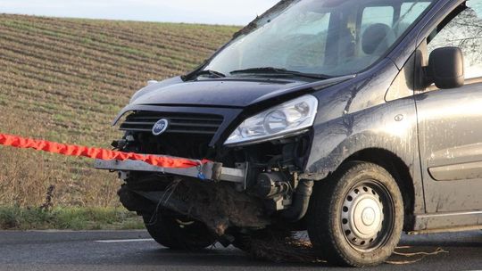 Auto radnej rozbite. Syn w szpitalu