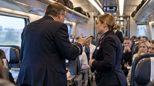Awantura w pociągu z udziałem dyrektora PKP. 400 pasażerów wstrzymanych, kierownik w szpitalu