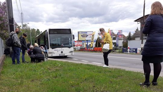 Awaria autobusu i problemy pasażerów