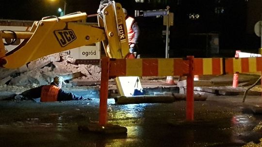 Awaria goni planowane podłączenie. Brak wody na dłużej?