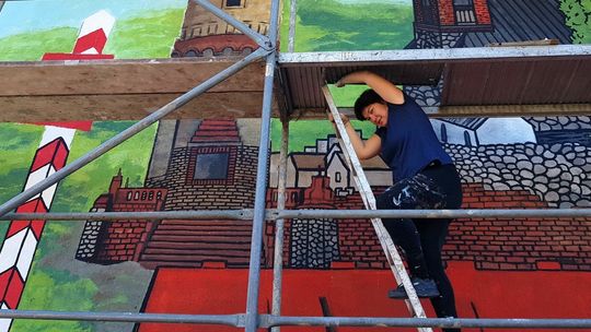 Beata Rolak o swoim muralu [FILM]