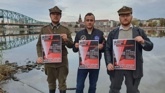 Będą nieśli 20-metrową flagę narodową podczas 1. Gryfińskiego Marszu Niepodległości