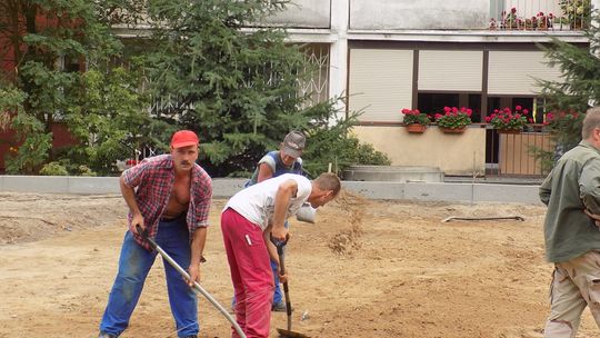 Będzie parking i plac zabaw
