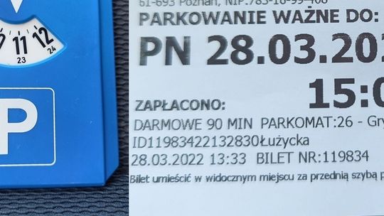 Bilety parkingowe przy sklepach to problem [list]