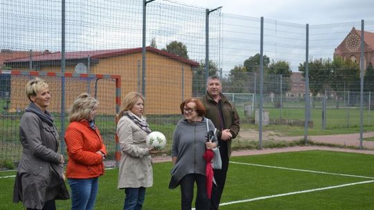 Boisko już po „liftingu”