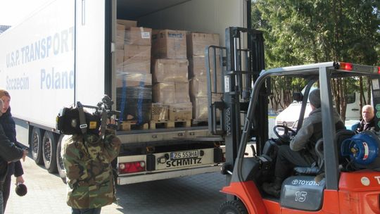 Brytyjska polonia pomaga Ukrainie za pośrednictwem Gryfina