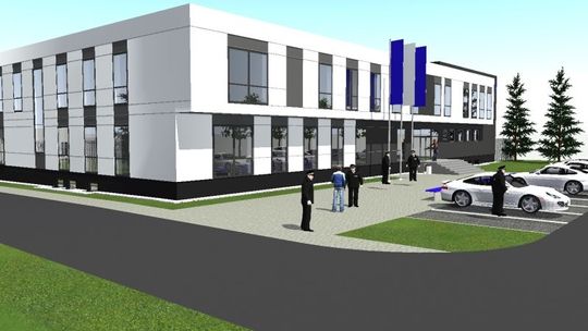 Budynek komendy do złudzenia przypominać będzie ten w Gryfinie