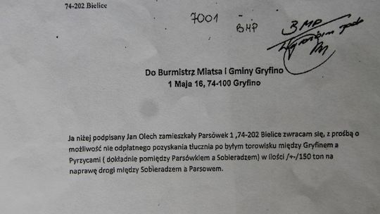 Burmistrz ma kreta. Kto wyniósł pismo i o czym ono świadczy