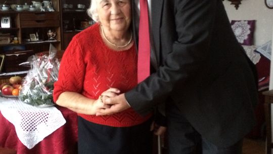 Burmistrz odwiedza pionierów