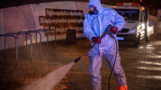 Burmistrz ogłasza dezynfekcję miejsc publicznych w całej gminie