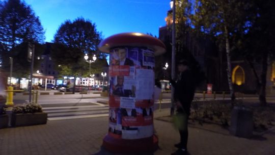 Burmistrz w sprawie plakatów postąpił prawidłowo