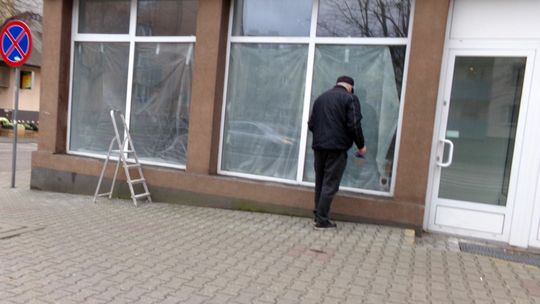 Był sklep, ale nie ma już w tym miejscu papierniczego