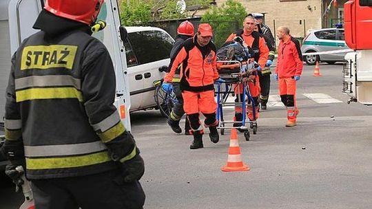 Chłopiec na rowerze potrącony w okolicy przejścia dla pieszych