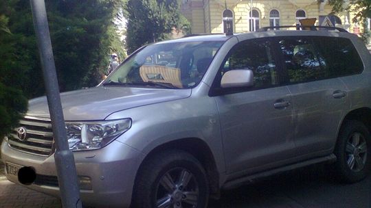 Chodnikowy „mistrz parkowania”