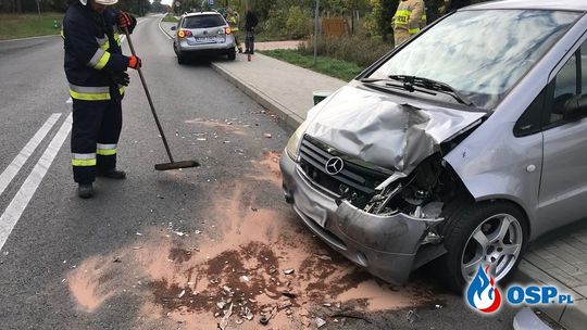 Chwila nieuwagi i... doszło do zderzenia