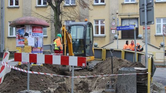 Co oni tak kopią na Szczecińskiej