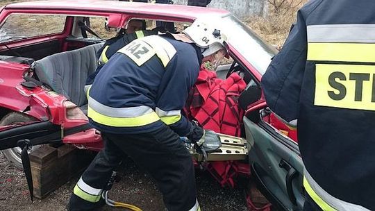 Co robili strażacy na byłym lotnisku