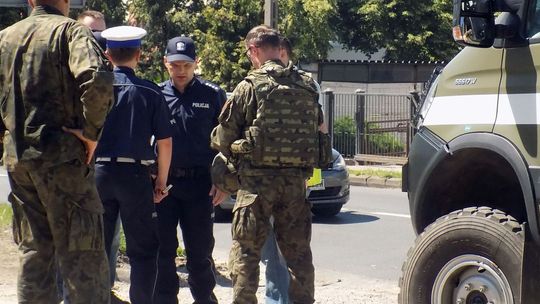 Ćwierćtonowa bomba lotnicza wywieziona