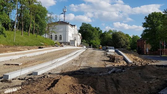 Częściowo zamknęli ulice w centrum Gryfina
