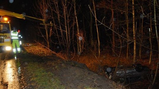 Czołówka na drodze wojewódzkiej