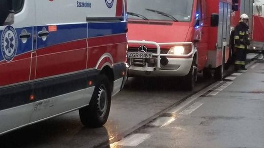 Czołówka pod Gryfinem. Pijany kierowca w szpitalu