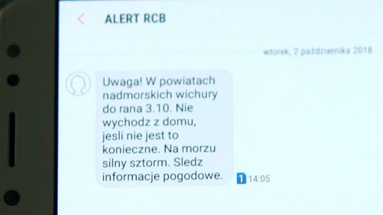 Czy dostałeś SMS z ostrzeżeniem?