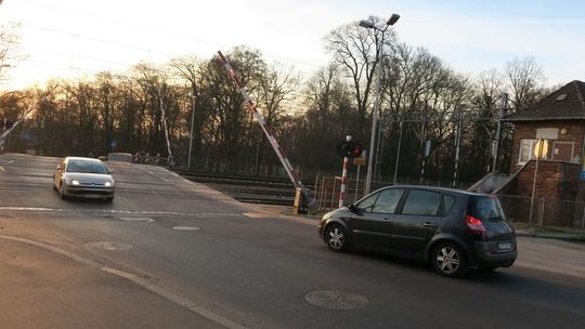 Czy można przejechać przez przejazd kolejowy przy zamykających się szlabanach