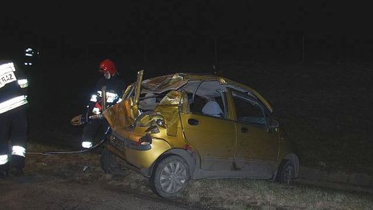 Dachowały opel i matiz, a ranna trafiła do szpitala