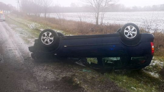 Dachowanie na śliskiej drodze