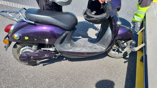 Daleko nie zajechał. Zatrzymała go policja i miała powód