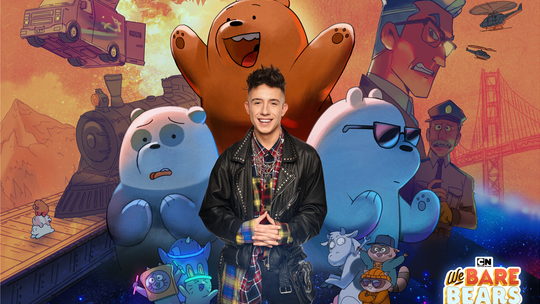 Dawid Kwiatkowski w filmie „Między nami, misiami"