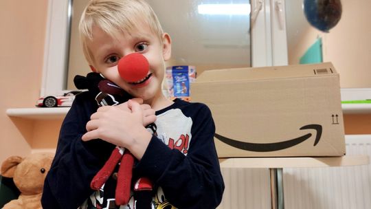 Dla dzieci ze szpitala zorganizowali świąteczne atrakcje 