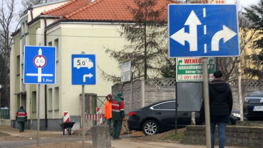 Dlaczego nic się nie dzieje na remontowanej ulicy Łużyckiej w Gryfinie