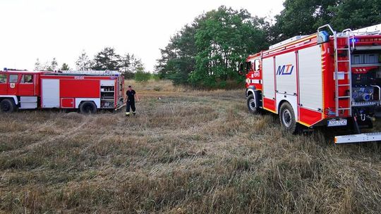 Do gaszenia pożaru wyjechali dwoma zastępami 
