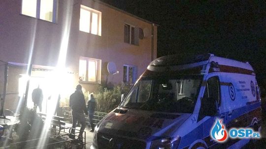 Do zadymienia w bloku wezwano strażaków