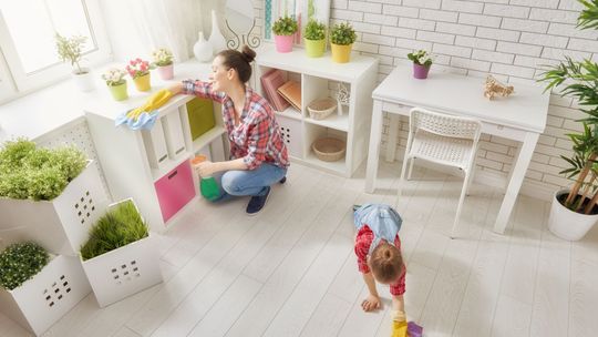 Domowe porządki z dzieckiem