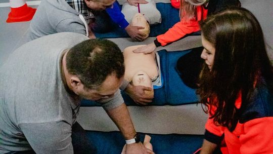 Doskonalili umiejętności z zakresu ratownictwa