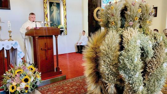 Dożynki gminne 2026 w Czepinie: Wdzięczność za plony na mszy św. i korowód [ZDJĘCIA]